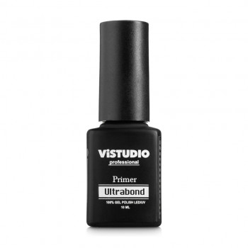 Безкислотний праймер для нігтів ViSTUDIO Professional Primer Ultrabond 100% Gel Polish LED/UV, 10 мл