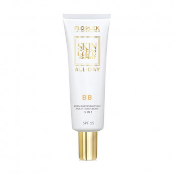 Мультифункціональний BB-крем для обличчя Floslek Skin Care Expert All Day Multi-Task Cream 5in1 SPF 15, 50 мл