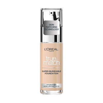 Легкий тональний крем для обличчя L'Oreal Paris True Match Super Blendable Foundation, SPF 16, з гіалуроновою кислотою 3.R/C Rose Beige, 30 мл