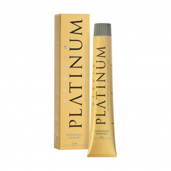Перманентна фарба для волосся Hipertin Utopik Platinum з гіалуроновою кислотою, 10.73 Gold Sandy Light Extra Blonde Super Lightener, 60 мл