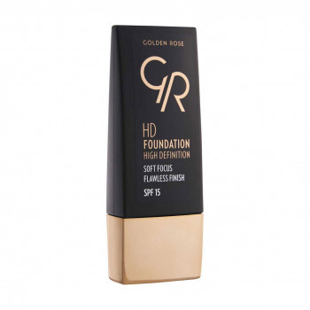 Тональний крем для обличчя Golden Rose HD Foundation High Definition SPF 15, 103 Almond, 30 мл