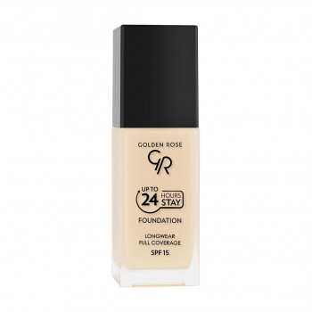 Тональна основа для обличчя Golden Rose Up To 24 Hours Stay Foundation SPF 15, 01, 35 мл