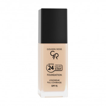 Тональна основа для обличчя Golden Rose Up To 24 Hours Stay Foundation SPF 15, 03, 35 мл