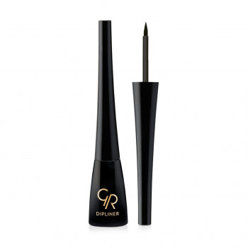Підводка для очей Golden Rose Dipliner Liquid Eyeliner Black, 5 мл
