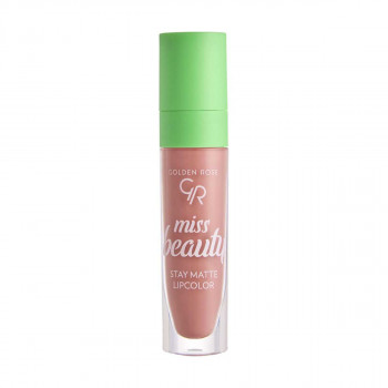 Рідка матова помада для губ Golden Rose Miss Beauty Stay Matte Lipcolor 02 Warm Kiss, 5.5 мл
