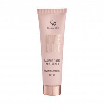 Тональний крем для обличчя Golden Rose Nude Look Radiant Tinted Moisturiser SPF25, 01 Fair Tint, 32 мл