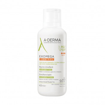 Пом'якшувальний бальзам для тіла A-Derma Exomega Control Emollient Balm Anti-Scratching, 400 мл