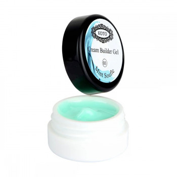 Будівельний крем-гель для нігтів KOTO Cream Builder Gel 01 Mint Soufle, 5 мл