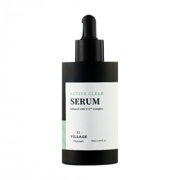Очищувальна сироватка Village 11 Factory Active Clean Serum для жирної та проблемної шкіри обличчя, 50 мл