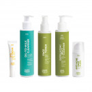 Набір Marie Fresh Cosmetics Комплексний догляд за молодою, проблемною шкірою обличчя, 5 продуктів (з гелем)