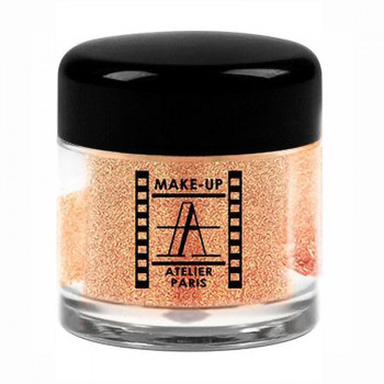 Розсипчаста перламутрова пудра для повік Make-Up Atelier Paris Pearl Powder PP44 Reflecks Pink Gold, 4 г