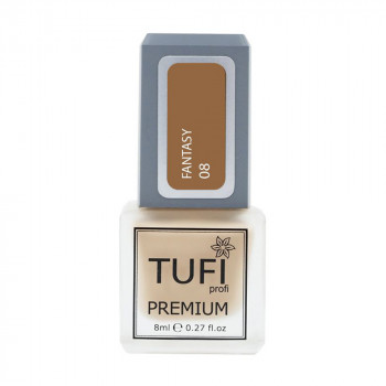 Декоративний лак для нігтів Tufi Profi Premium Fantasy, 08 Крем, 8 мл