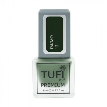 Декоративний лак для нігтів Tufi Profi Premium Fantasy, 12 Трава, 8 мл