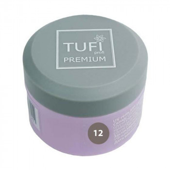 Гель для нарощування нігтів Tufi Profi Premium Builder UV Gel 12 Cocoa, 15 г