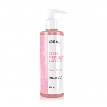 Пілінг ексфоліант для рук та стоп Courage Paraffino Therapy Care Secret Deep Peeling, 200 мл