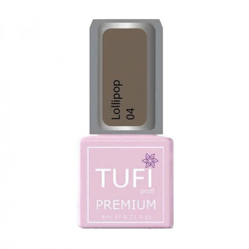 Гель-лак для нігтів Tufi profi Premium Lollipop 04 Карамель, 8 мл