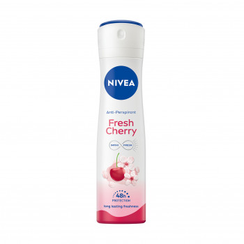 Антиперспірант-спрей NIVEA Fresh Cherry Свіжа вишня, жіночий, 150 мл