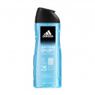 Гель для тіла, волосся та обличчя Adidas After Sport Shower Gel 3 in 1 чоловічий, 400 мл