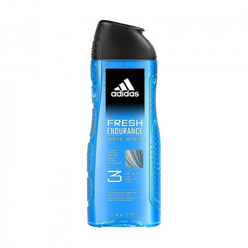 Гель для тіла, волосся та обличчя Adidas Fresh Endurance Shower Gel 3 in 1 чоловічий, 400 мл