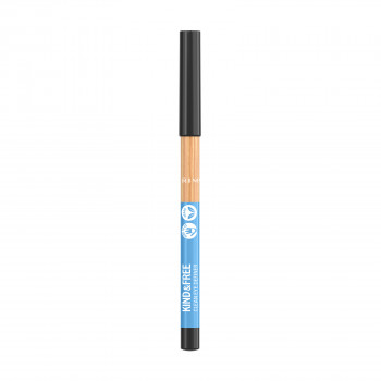 Олівець для очей Rimmel Kind & Free Clean Eye Definer Pencil, 001 Pitch, 1.1 г