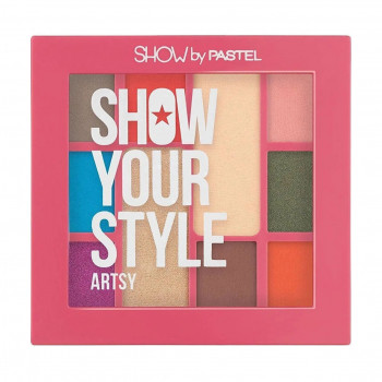 Палетка тіней для повік Pastel Show Your Style Eyeshadow Palette 10 кольорів, 462 Artsy, 17 г