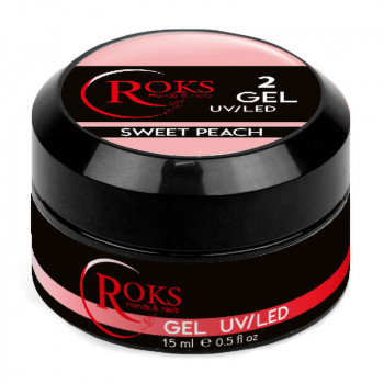 Гель для нарощування нігтів Roks Gel UV/LED No.2, 15 мл