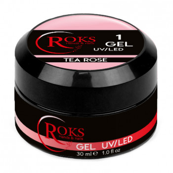 Гель для нарощування нігтів Roks Gel UV/LED No.1, 30 мл