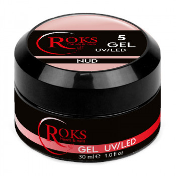 Гель для нарощування нігтів Roks Gel UV/LED No.5, 30 мл