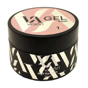 Гель для нарощування нігтів Valeri Builder Gel 01 Nude, 30 мл