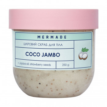 Цукровий скраб для тіла Mermade Coco Jambo, 250 г