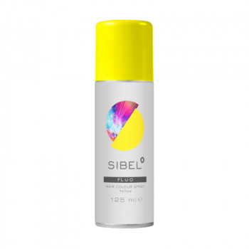 Кольоровий спрей для волосся Sibel Hair Colour Spray Fluo Yellow, 125 мл