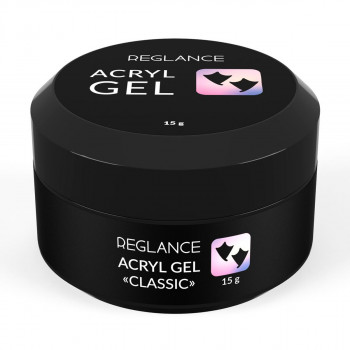 Акрил-гель для нігтів Reglance Acryl Gel Classic, 002 Tulip Pink, 15 г