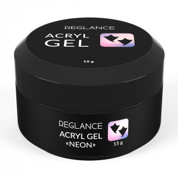 Акрил-гель для нігтів Reglance Acryl Gel Neon, 023 Azure, 15 г