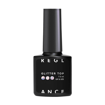 Глітерний топ для гель-лаку Reglance Glitter Top No.5, 7.5 мл