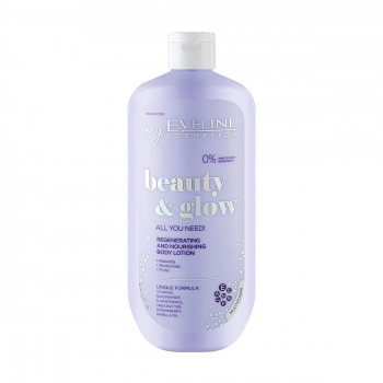 Відновлювальний живильний лосьйон для тіла Eveline Cosmetics Beauty & Glow All You Need!, 350 мл