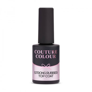 Каучуковий топ для гель-лаку Couture Colour Strong Rubber Top Coat, 9 мл