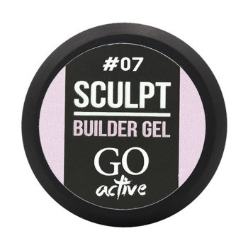 Білдер-гель для нігтів GO Active Sculpt Builder Gel 07 Bubble Gum, 12 мл