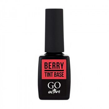 Кольорова база для гель-лаку GO Active Tint Base 06 Berry, 10 мл