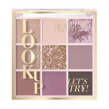 Палетка тіней для повік Eveline Cosmetics Look Up Lets Try Eyeshadow Palette, 10.8 г