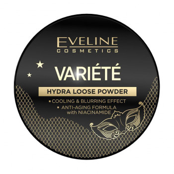 Розсипчаста охолодна пудра для обличчя Eveline Cosmetics Variete Hydra Loose Powder, 5 г