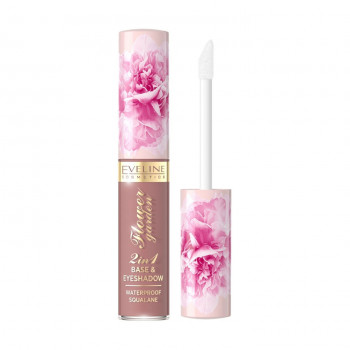 Рідкі тіні для повік Eveline Cosmetics Flower Garden 2in1 Base & Eyeshadow тон 01, 6.5 мл