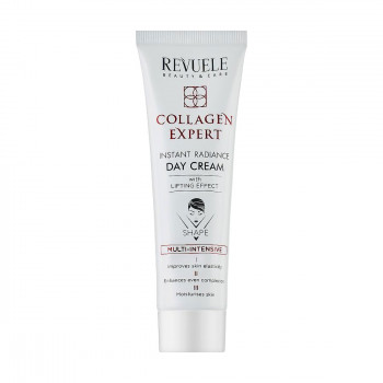 Денний крем для обличчя Revuele Collagen Expert Instant Radiance Day Cream з ліфтинговим ефектом, 50 мл