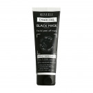 Чорна пілінг-маска для обличчя Revuele Charcoal Black Mask, з активованим вугіллям, 80 мл