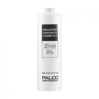 Окислювальна емульсія для фарбування волосся Palco Professional Emulsione Ossidante Cosmetica 6% (20 Vol), 1 л