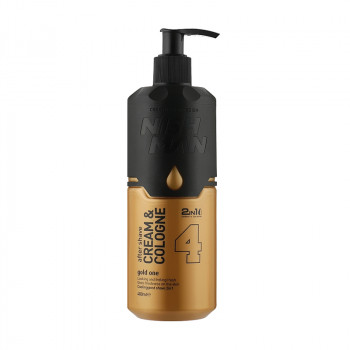 Крем-одеколон після гоління Nishman No.4 Gold One 2in1 After Shave Cream & Cologne, 400 мл