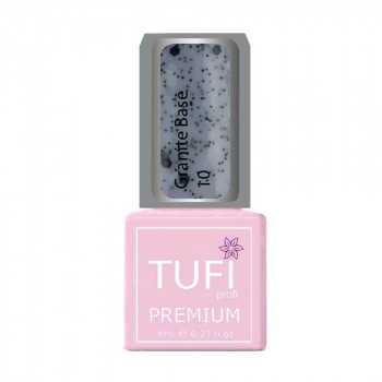 База для гель-лаку Tufi profi Premium Granite Base 10 Пастельний блакитний, 8 мл