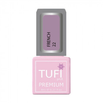 Гель-лак для нігтів Tufi profi Premium French 22 Чортополох, 8 мл