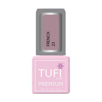 Гель-лак для нігтів Tufi profi Premium French 23 Гвоздика, 8 мл