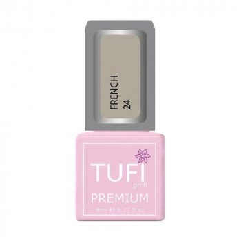 Гель-лак для нігтів Tufi profi Premium French 24 Застигла троянда, 8 мл