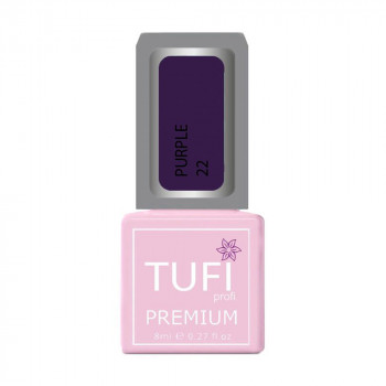 Гель-лак для нігтів Tufi profi Premium Purple 22 Пурпур, 8 мл